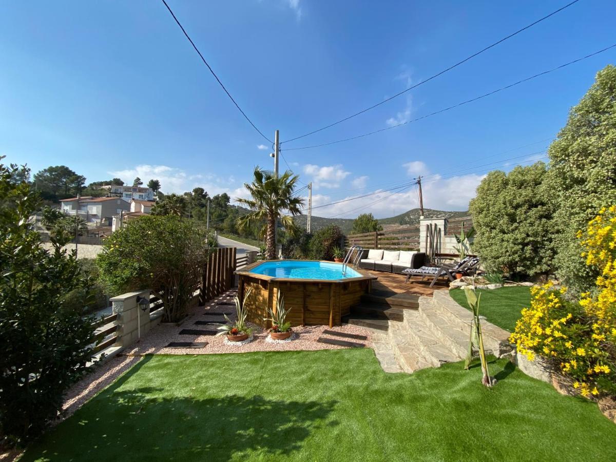 Amazing Vila Close To Sitges, Jacuzzi, Swimming Pool & Exellent Views Olivella Zewnętrze zdjęcie