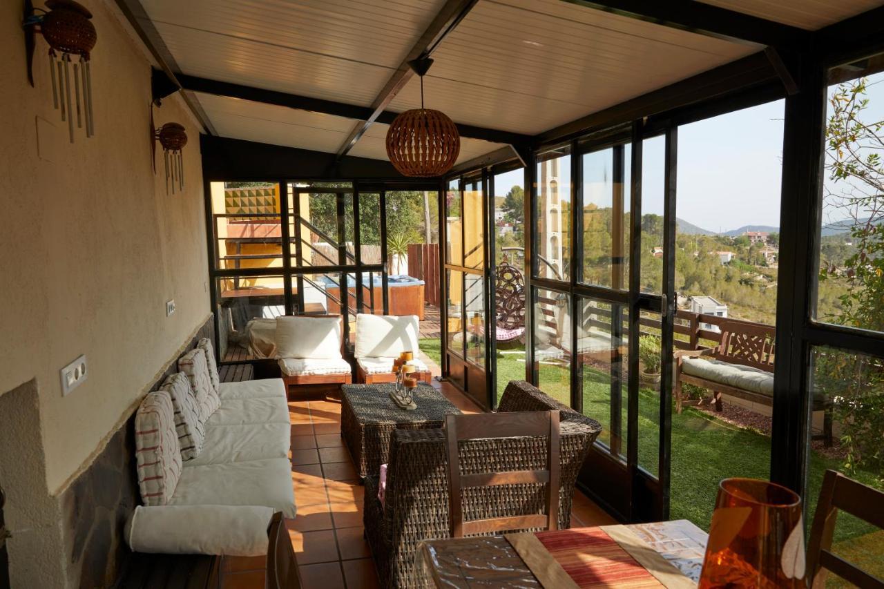 Amazing Vila Close To Sitges, Jacuzzi, Swimming Pool & Exellent Views Olivella Zewnętrze zdjęcie