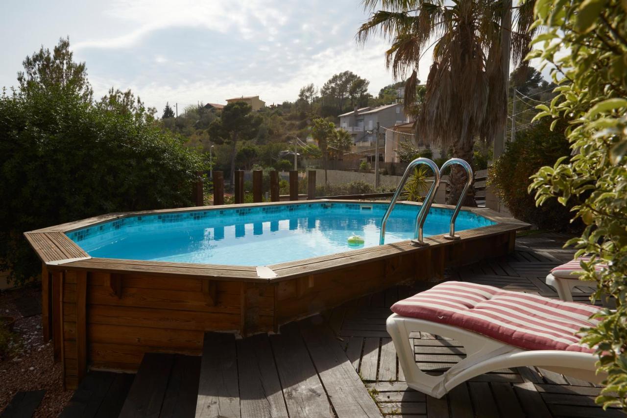 Amazing Vila Close To Sitges, Jacuzzi, Swimming Pool & Exellent Views Olivella Zewnętrze zdjęcie